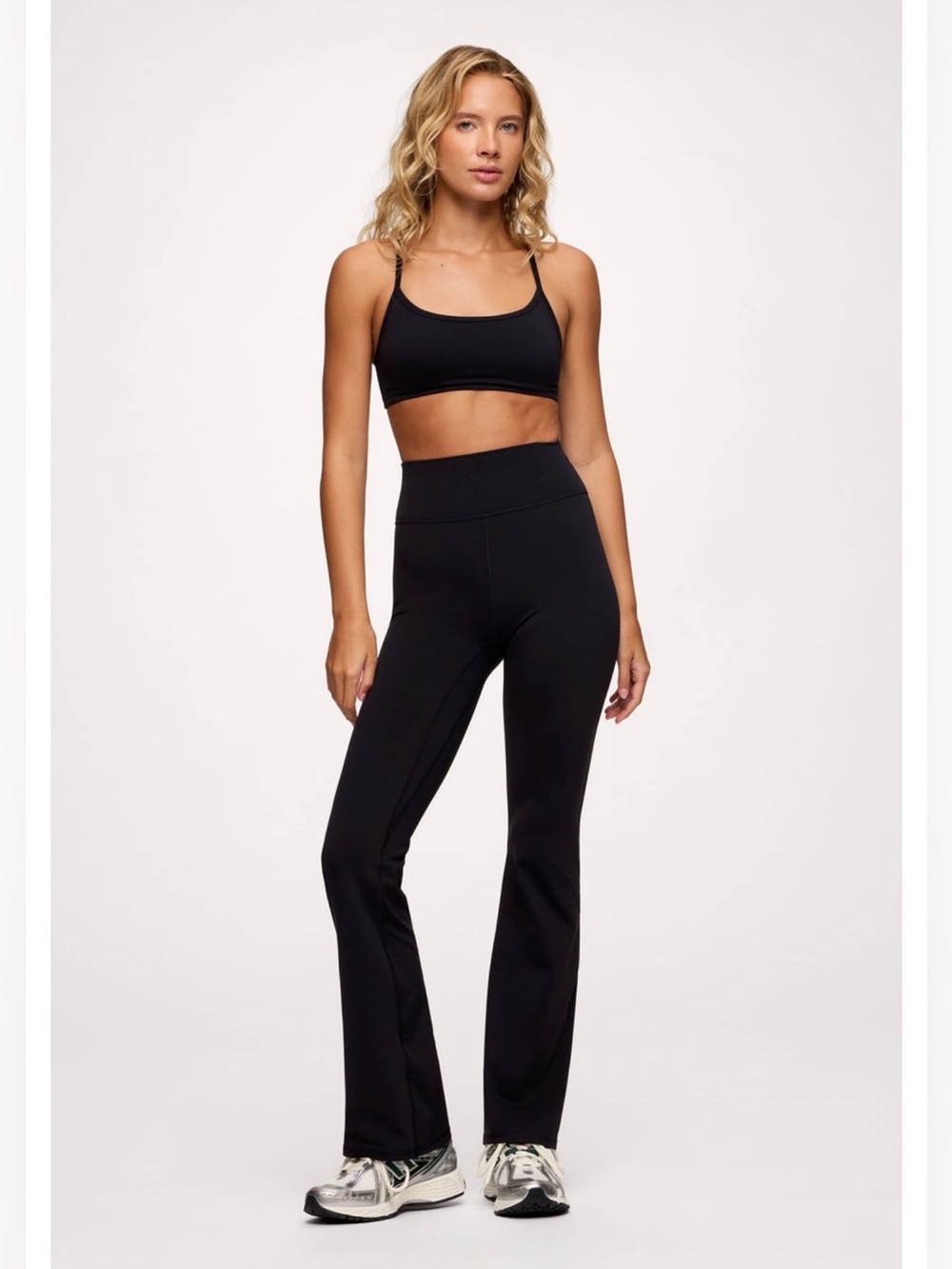NWOT nuuds Motion Flare Legging, Ore, XL